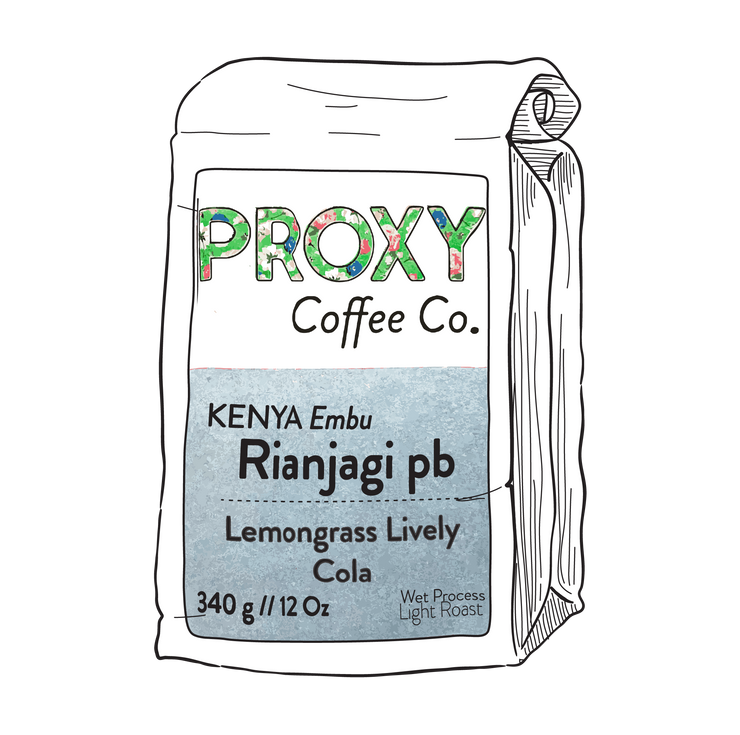 KENYA - Embu Rianjagi Peaberry - Light Roast